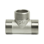 Тройник 3/4'' нар/нар/нар VRT® никель