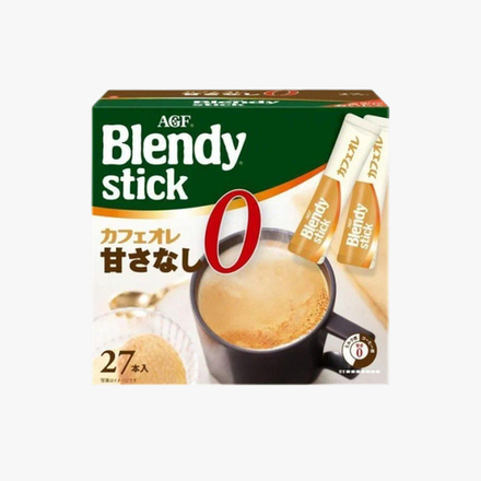 Кофе в пакетиках AGF Blendy Stick c молоком без сахара Япония