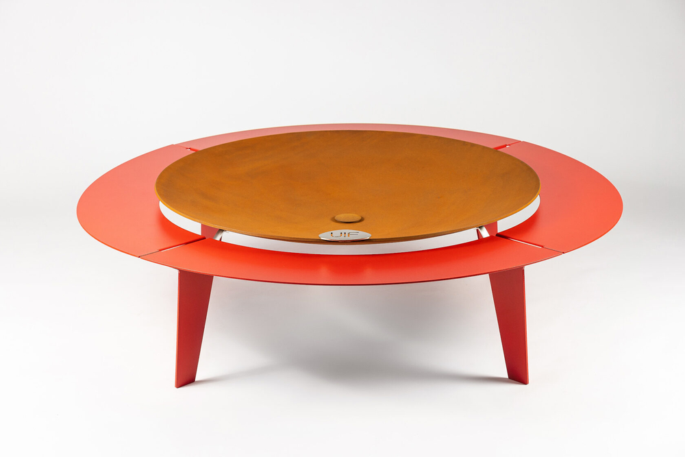 Чаша для костра Up!Flame STEEL CUP 1000 UNIQ red