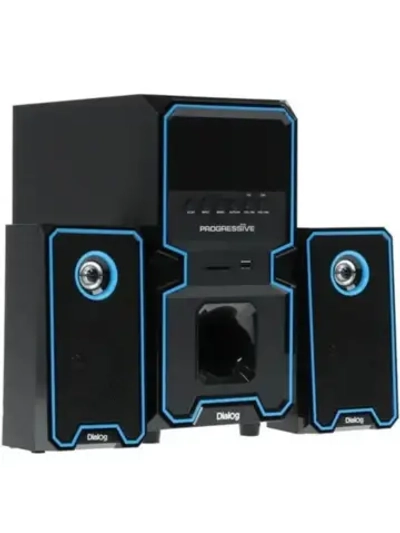 Колонки 2.1 AP-222B BLUE 15 Вт, питание от сети 220В