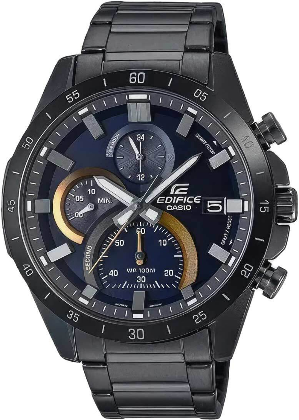 Японские наручные часы Casio Edifice EFR-571DC-2A с хронографом