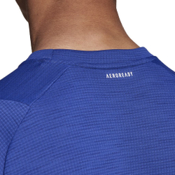 Мужская теннисная футболка Adidas Freelift Tee - victory blue/white