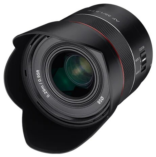 Samyang AF 35mm f/1.8 Sony E, черный
