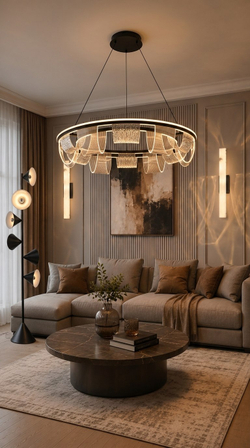 Подвесной cветильник LED4U L7706-800 BK