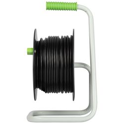 Удлинитель силовой ЭРА GREEN LINE KAT-2x1.5-20m Greenline на катушке пластик 4 розетки без заземления 20м ПВС 2x1.5мм2 | Электротовары
