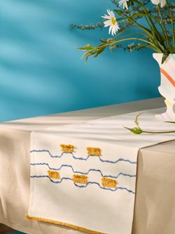 Дорожка на стол Ритм из коллекции Ethnic, 45х150 см