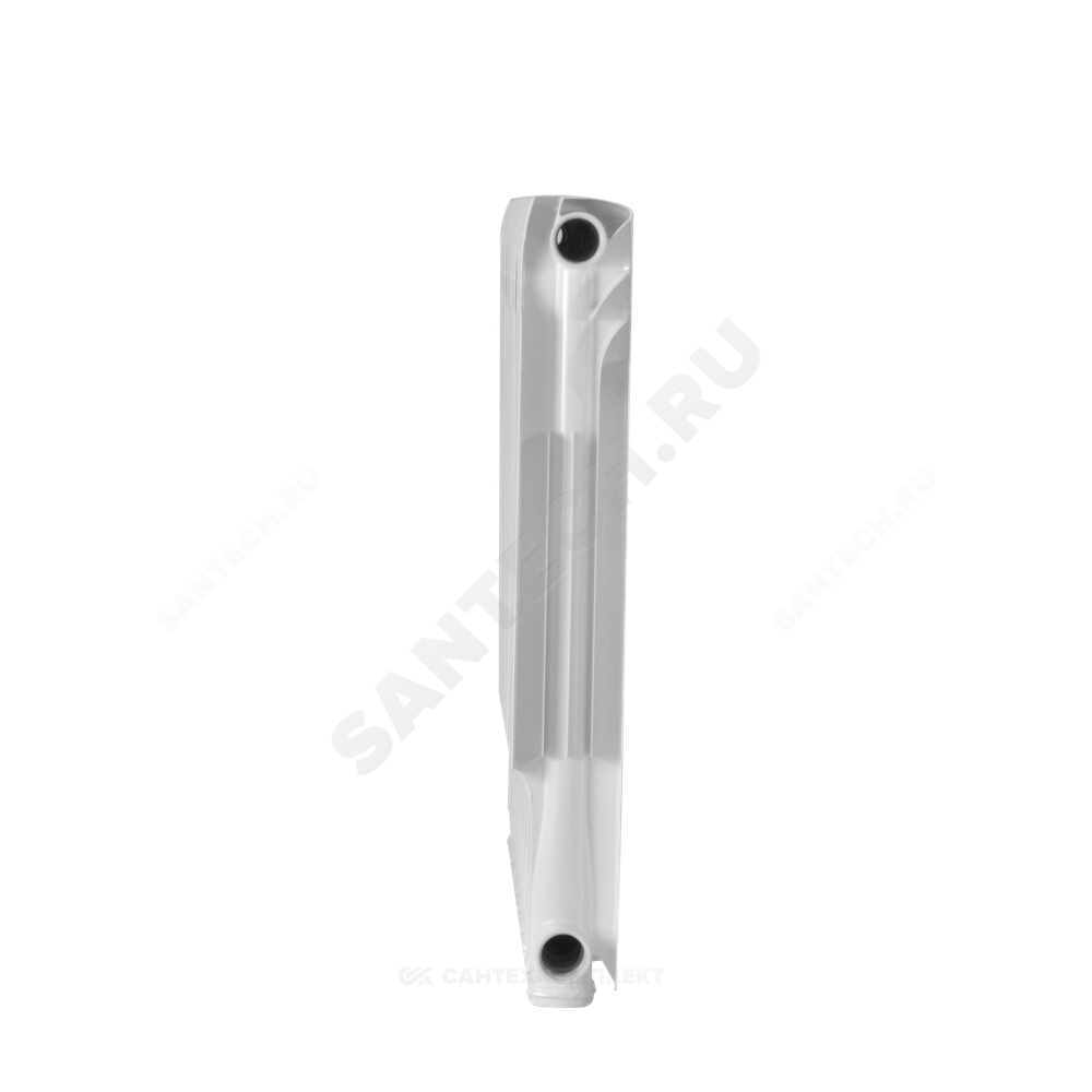 Радиатор алюминиевый Delta Plus 500 12 секций Qну=1608 Вт RAL 9016 (белый) Ogint