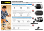 STAYER 13 мм, 1/2″, быстрозажимной патрон для дрели (29052-13-1/2)