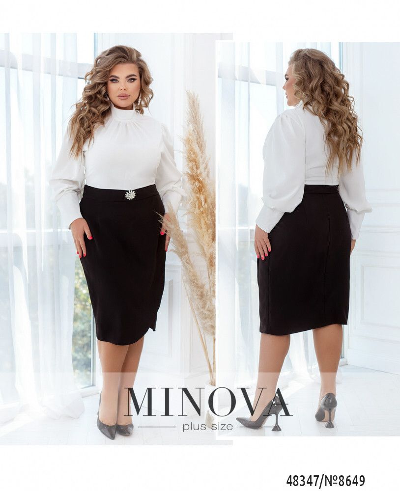 Платье 8649-молоко Minova Платье 8649-молоко Minova