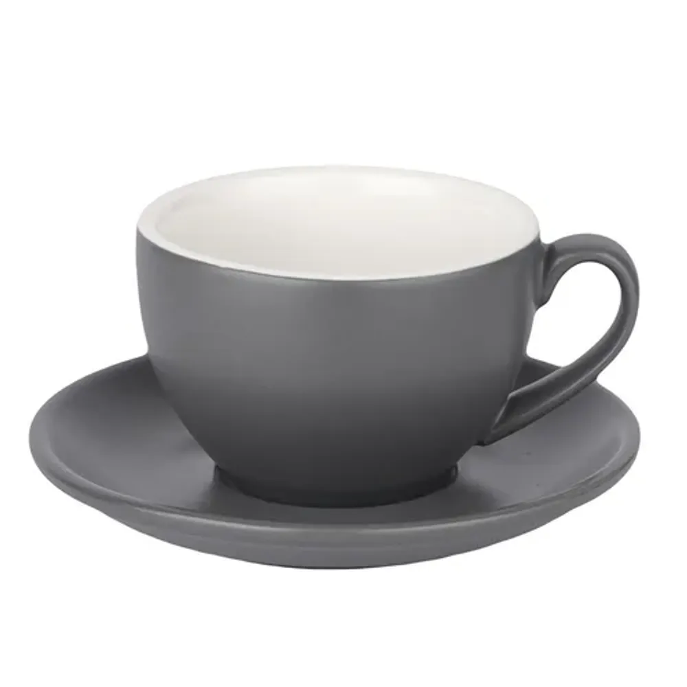 Чайная пара 250 мл серая матовая d 9,6 см h6,3 см Barista (Бариста) P.L. Proff Cuisine [6]