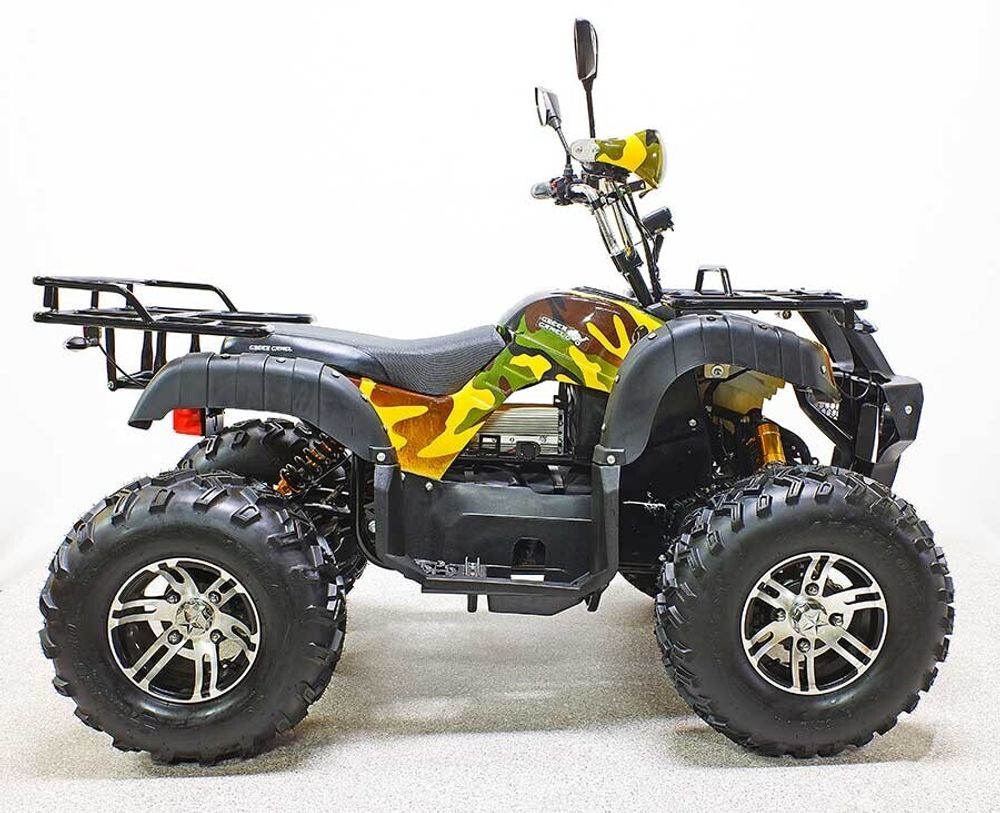 Квадроцикл подростковый GreenCamel Сахара AWD 4x4 (60V 2x2kW R10 alum Дифференциал) электро