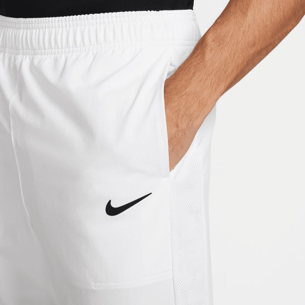Мужские теннисные штаны Nike Court Advantage Trousers - белый
