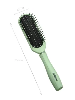 Расческа для волос BaByliss Essential зеленая