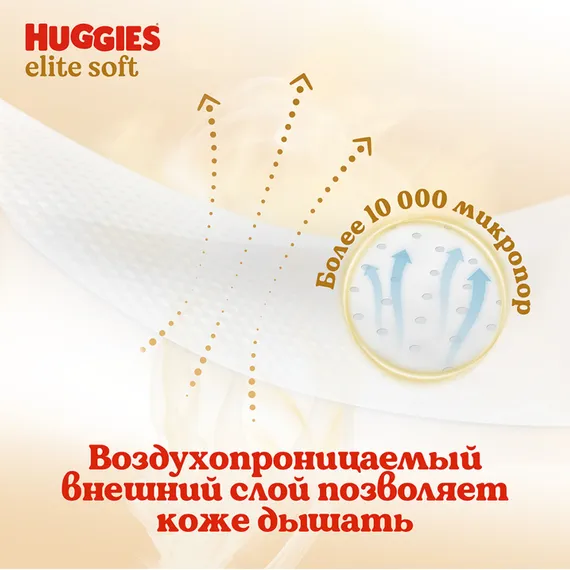 Трусики Huggies Elite Soft 3 (6-11 кг) 72 шт.