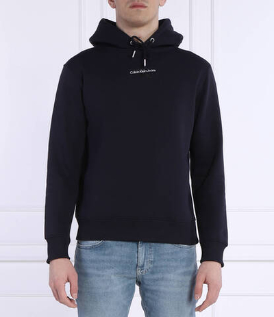Худи MONOLOGO CALVIN KLEIN JEANS - темно-синий(J30J323749)