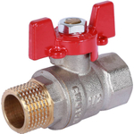 Кран шар. ROMMER 1/2" вн-нар    (баб)    5825