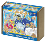 Пазл деревянный фигурный "Fun art collection" Подводный мир 112дет.