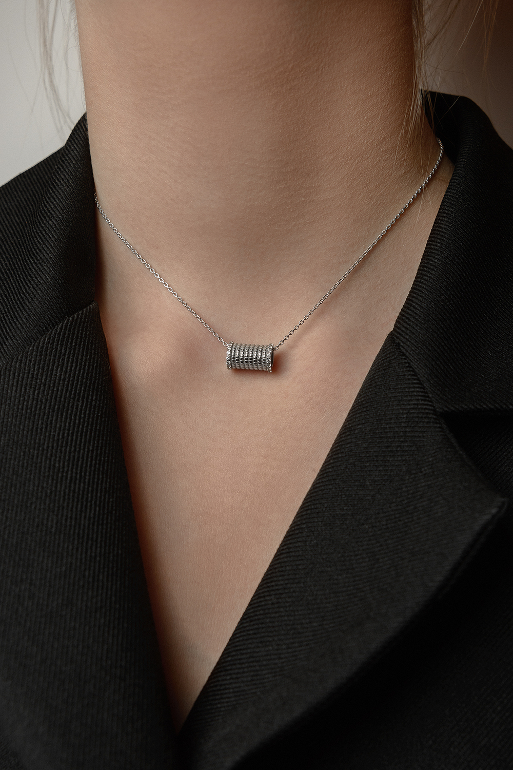 Серебряная подвеска "Shik" 13 мм