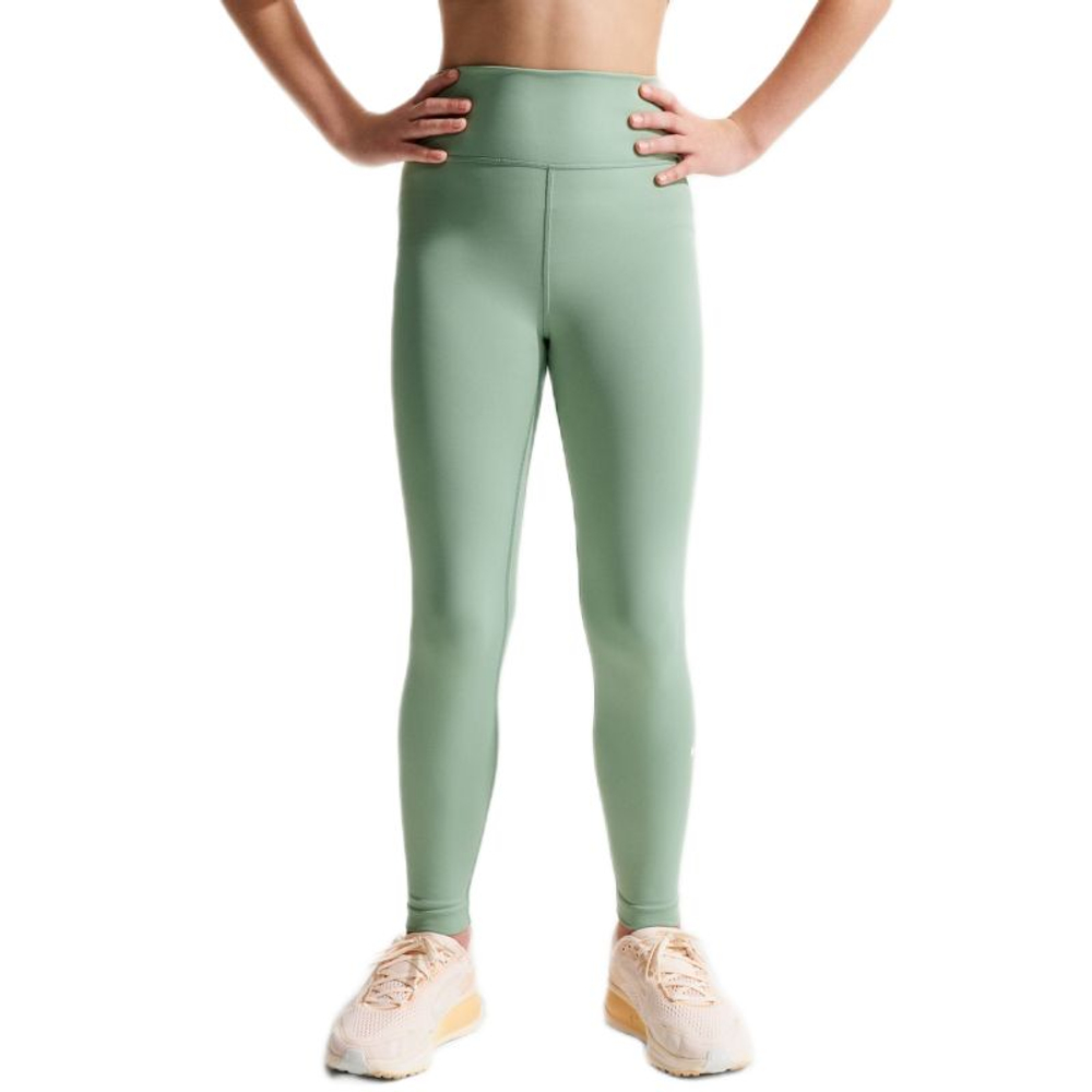 Брюки для девочки Nike Kids One Dri-Fit Tight - steam/white