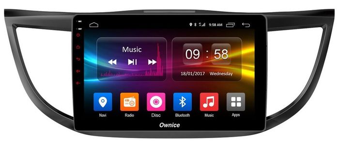 Магнитола для Honda CR-V 2012-2018 - Kuberg OL-1641 IPS, Android 10, 4G SIM-слот