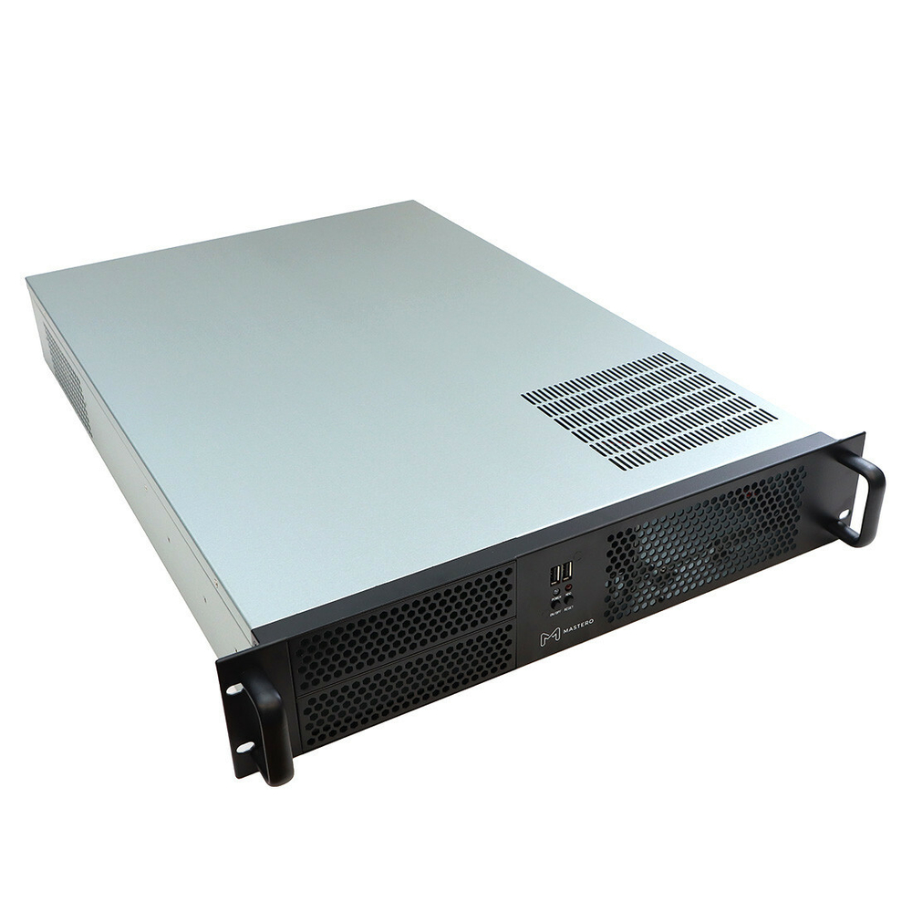 Серверный корпус Mastero 2U650, 2U, EATX, Без БП, чёрный (MST-2U-650)
