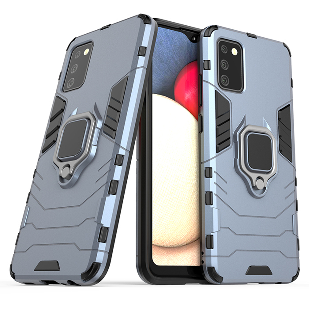 Противоударный чехол с кольцом Panther Case для Samsung Galaxy A02s