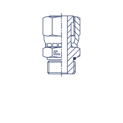 Штуцер FH D12 ORFS 13/16 - 18X1.5