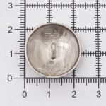 Пуговицы металл на ножке 36L=23 мм, M.Silver (матовый серебристый), 10 шт, MP21