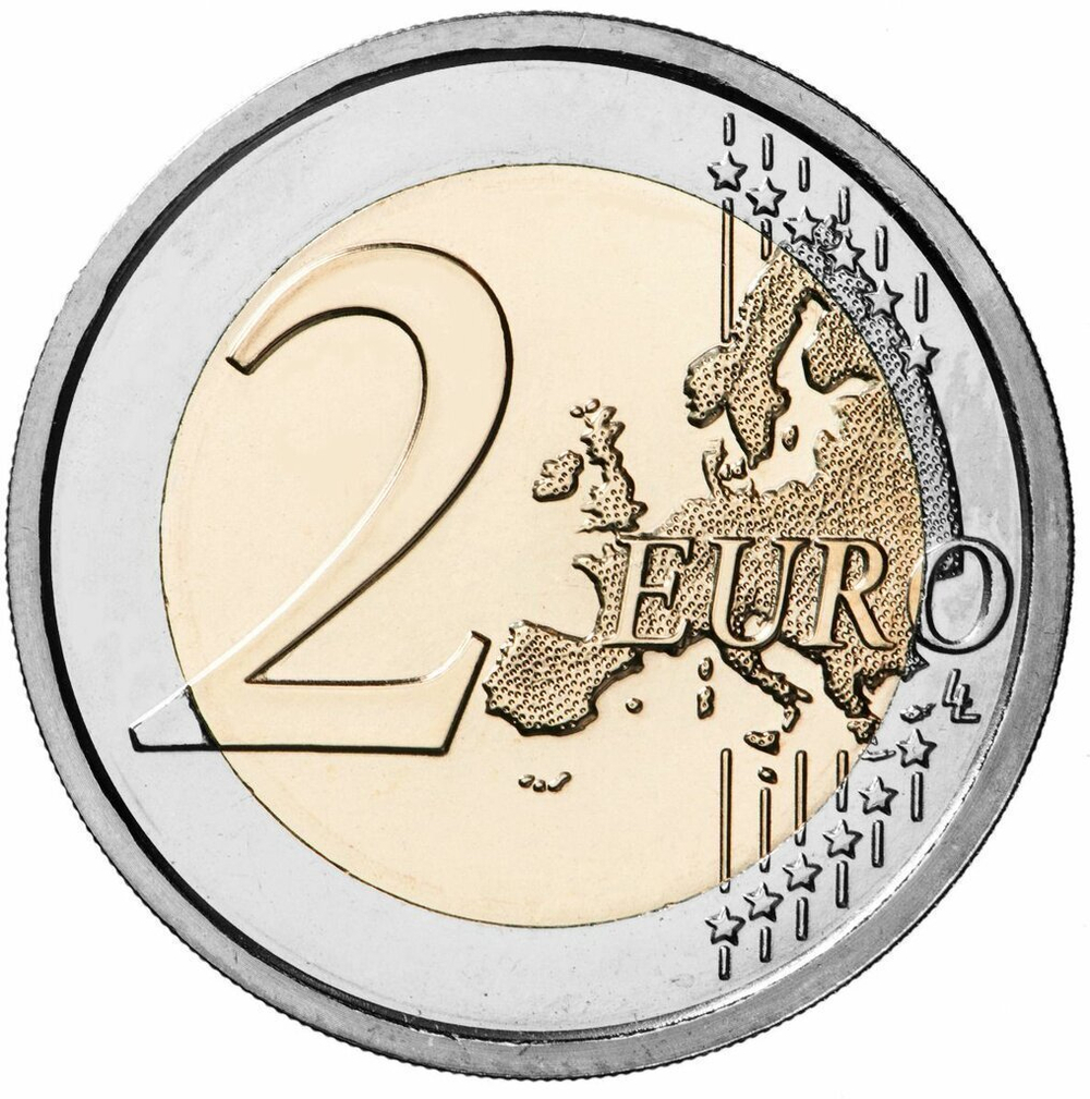 2 евро Германия - Дворец Сан-Суси в Потсдаме. (Двор J). 2020 год
