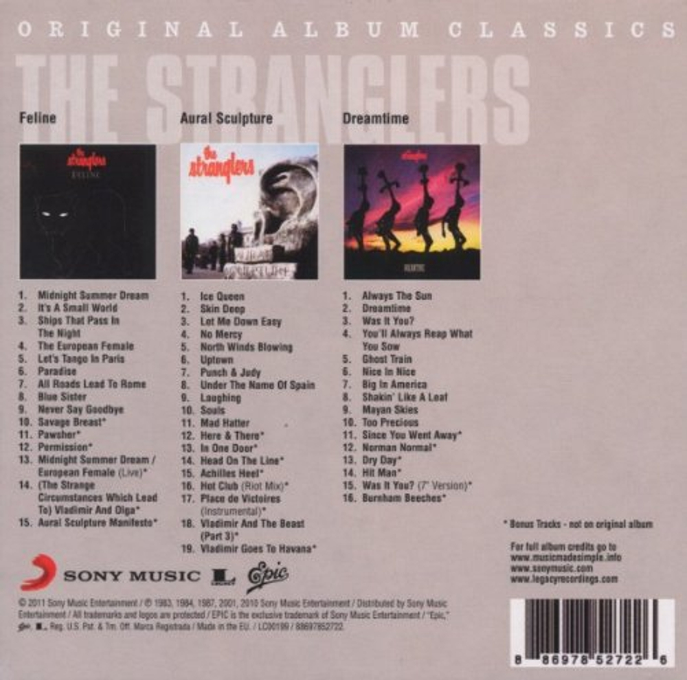 The Stranglers / Original Album Classics (3CD)