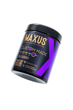 Maxus Презервативы Custom Made 64 №15 в железном кейсе, увеличенные X-Edition, 15 шт