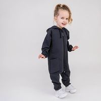 Комбинезон с капюшоном "Графит" облегченный