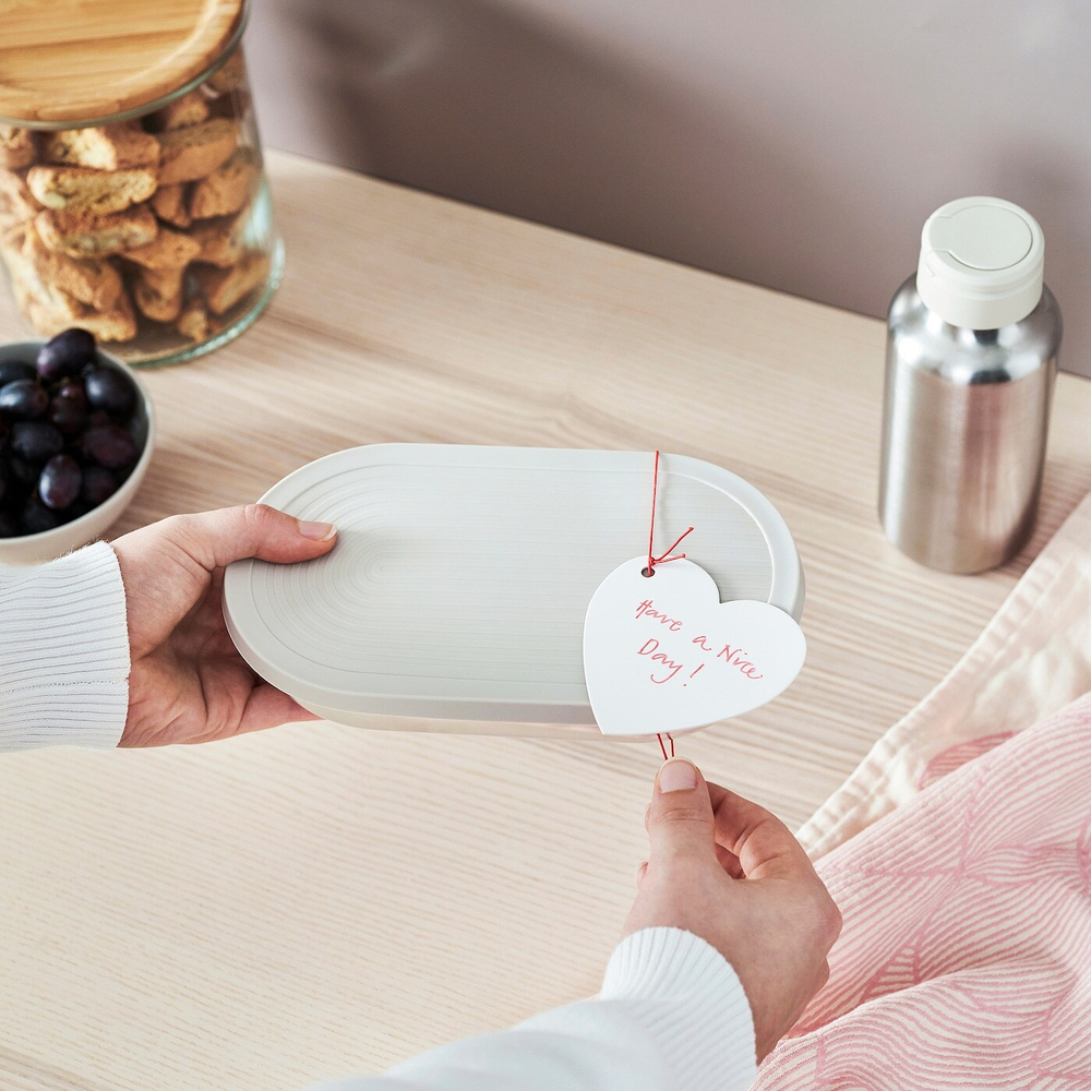IKEA FÖNSTERFIKUS (ИКЕА ФОНСТЕРФИКУС) — Подвеска с ниткой, белый, 9 шт, фото 4