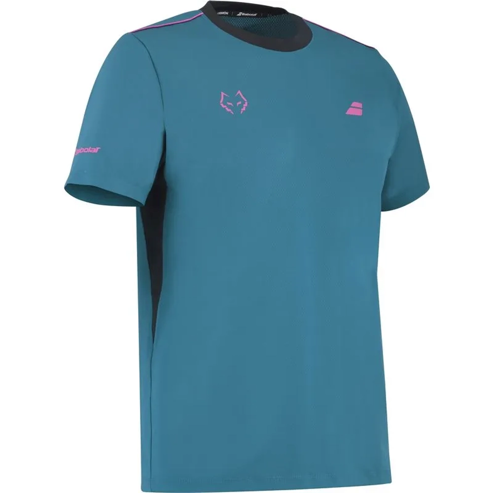 Мужская теннисная футболка Babolat Crew Neck Lebron - legion blue