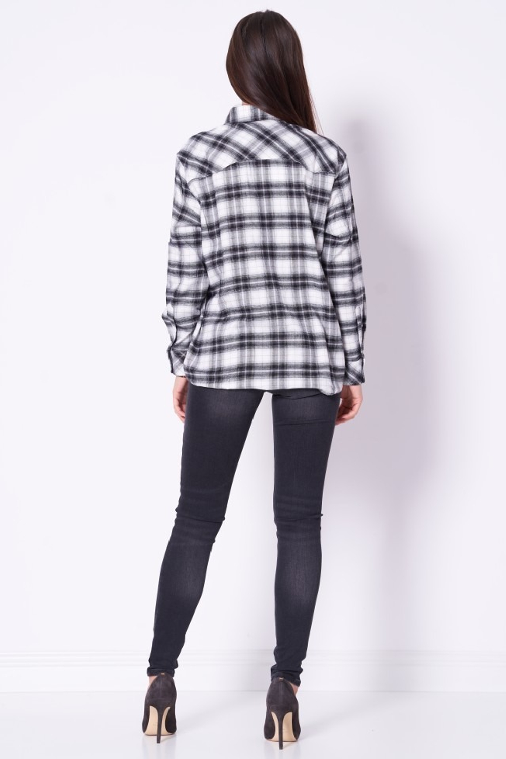 Рубашка женская TOMMY JEANS TJW RLX FLANNEL SHIR
