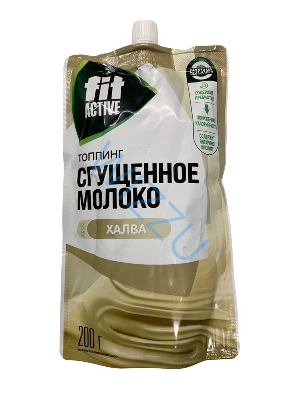Топпинг FitActive Сгущенное молоко со вкусом ХАЛВА 200гр дой пак