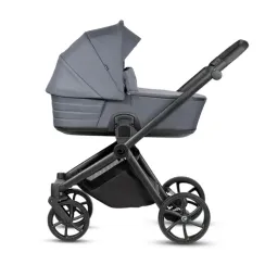 Коляска 3 в 1 Tutis Mio 3+ Essential Dark Grey