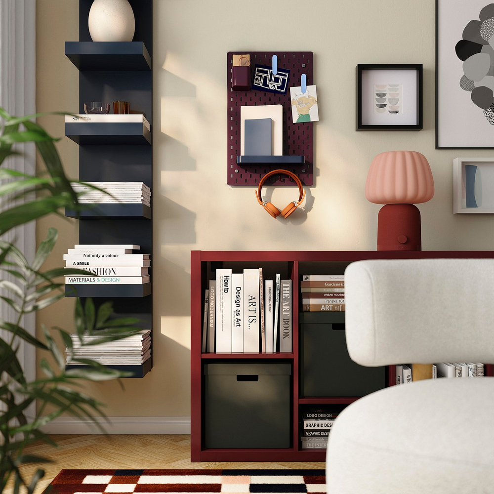 IKEA SKÅDIS  (ИКЕА СКОДИС)  -  Набор аксессуаров из 7 предметов - разноцветный