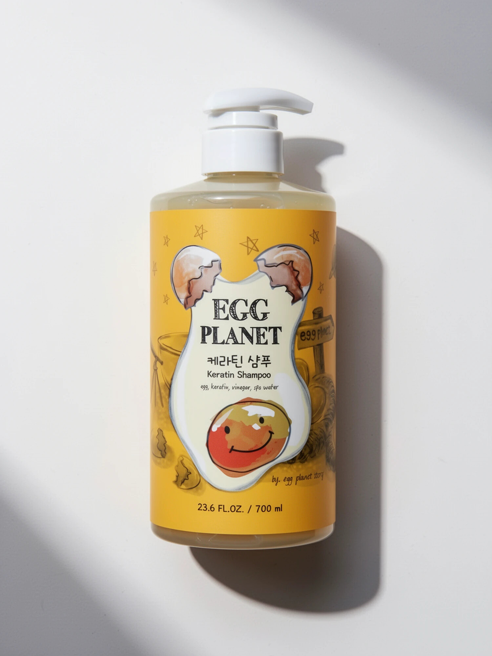 DAENG GI MEO RI Шампунь с яичным протеином EGGPLANET KERATIN SHAMPOO, 700 мл.