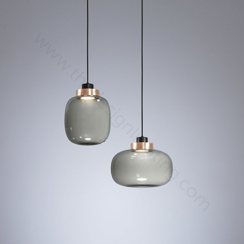Pendant design lamp  Legier 2 by Tooy (Smoky)