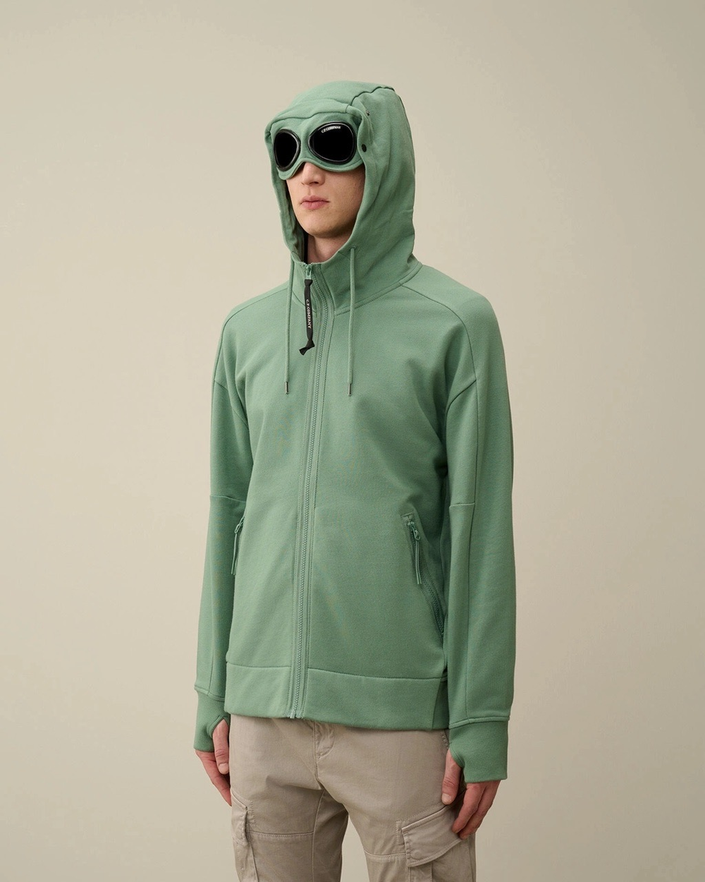 Зип-Худи C.P. Company Goggle Zip Hoodie