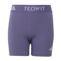 Детские шорты Adidas Girls Techfit Short Leggins - magic lilac/white