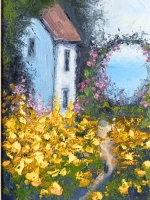 Картина на стену в раме 20*15
