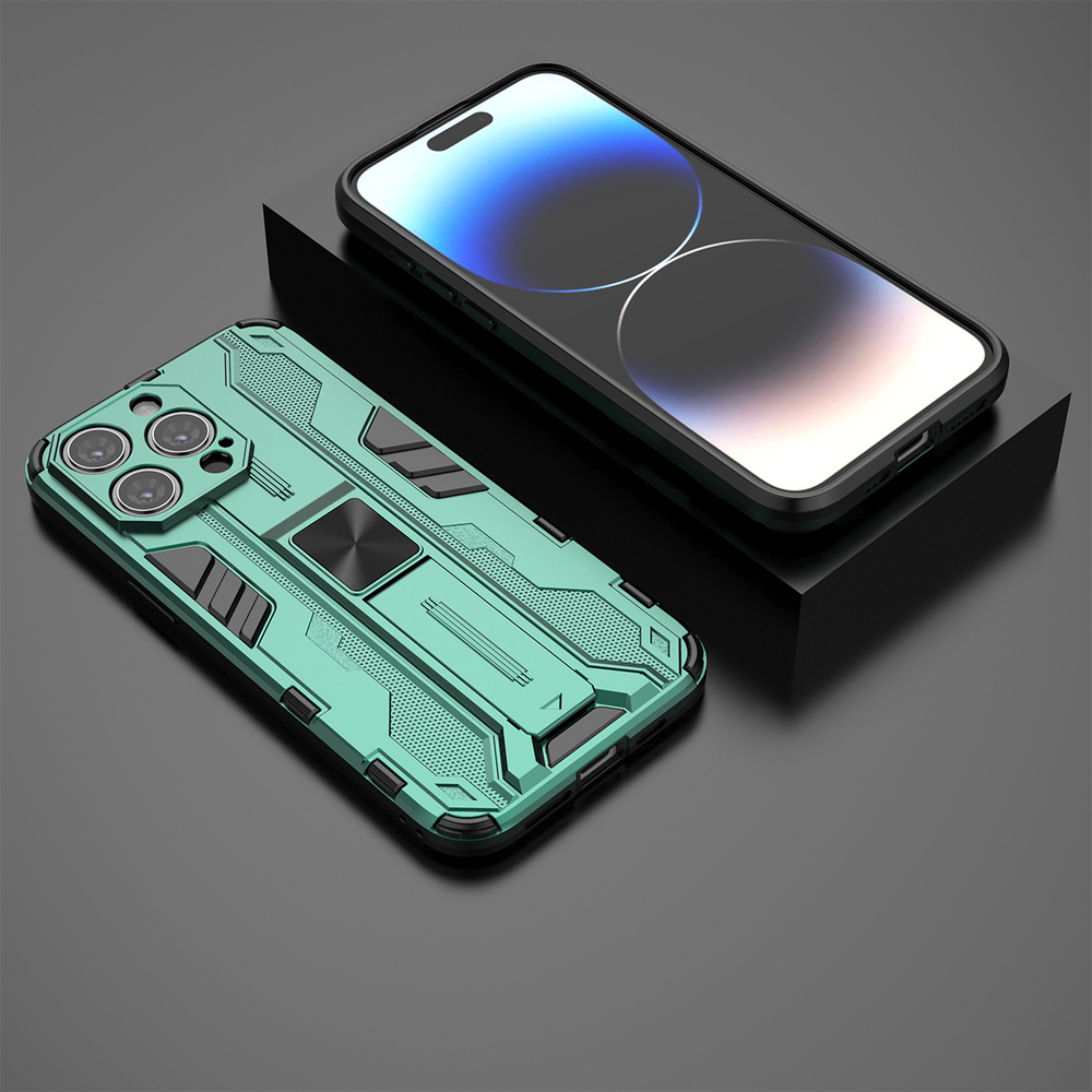 Противоударный чехол с подставкой Transformer для iPhone 15 Pro