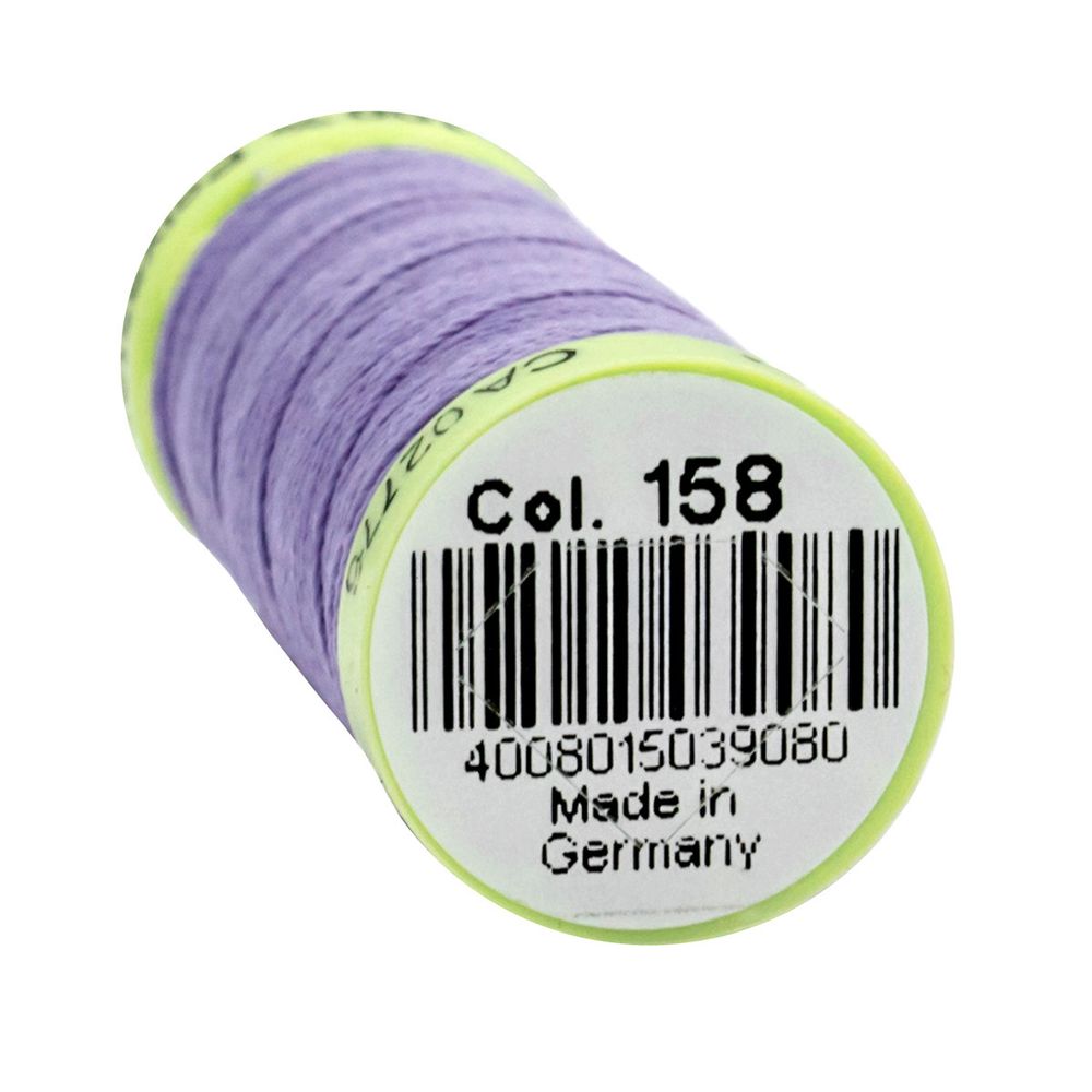 Нитки отделочные Gutermann Top Stitch 30 (30 метров), 5 кат. | 158 св.сиреневый