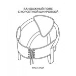 Harness UNI strap с корсетом
