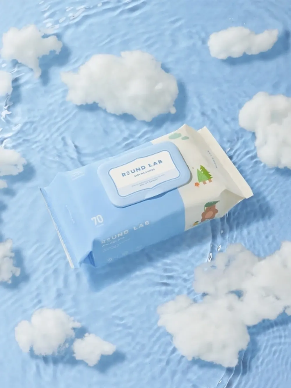 Детские влажные салфетки Round Lab «Baby Mild Wet Wipes»