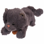 Мягкая игрушка «Кошечка» Мау, 30 см, серая