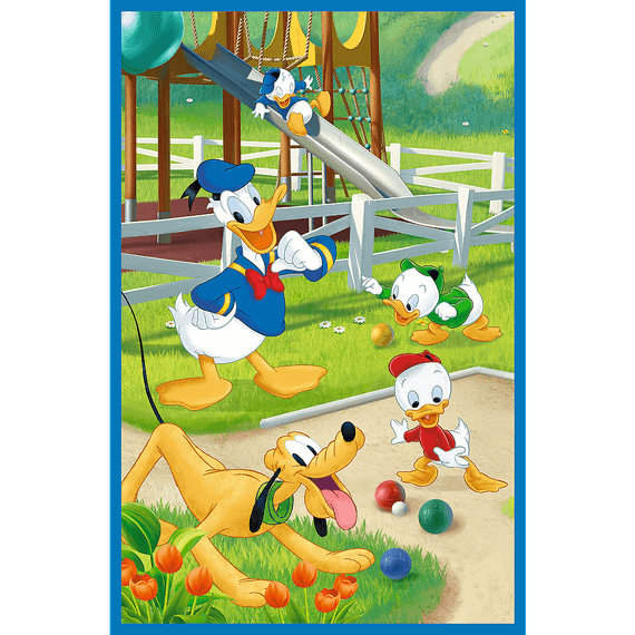 Pazl \ Puzzle \ Пазлы Puzzles - "3x80" - The Mickey Mouse Team / Disney Mickey Mouse and Friends