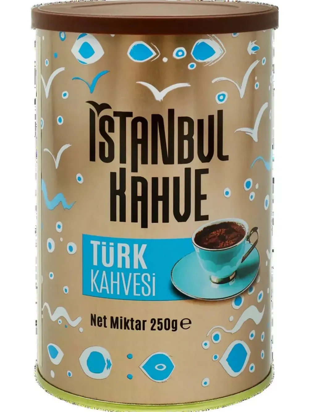 Кофе натуральный жареный молотый TM Istanul Kahve 250г жб 1